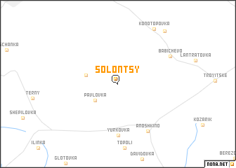 map of Solontsy