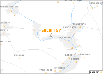 map of Solontsy