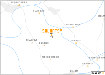 map of Solontsy