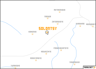 map of Solontsy