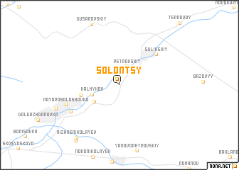 map of Solontsy
