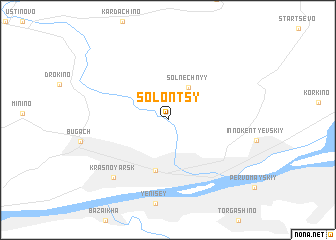 map of Solontsy