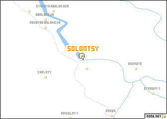 map of Solontsy
