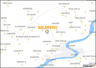 map of Solopenki