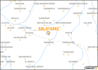 map of Solotepec