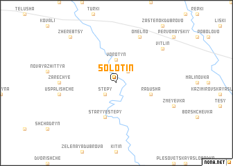 map of Solotin