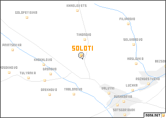 map of Soloti