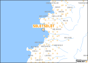 map of Solotsolot