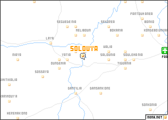 map of Solouya