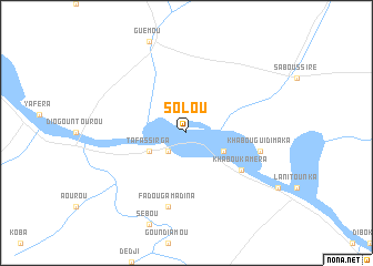 map of Solou