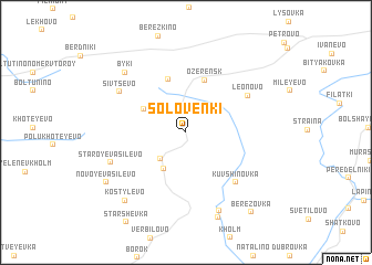 map of Soloven\