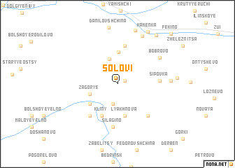 map of Solov\