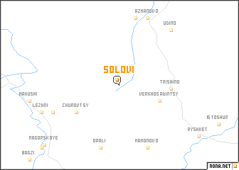 map of Solov\