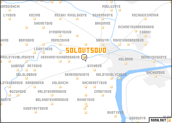 map of Solovtsovo