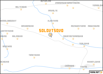 map of Solovtsovo