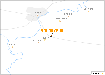 map of Solov\