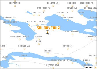 map of Solov\