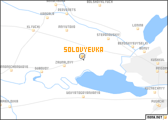 map of Solov\