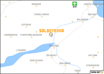 map of Solov\