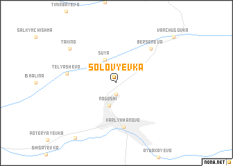 map of Solov\