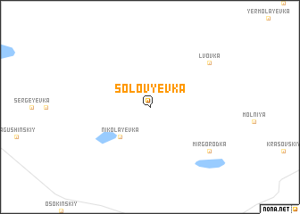 map of Solov\