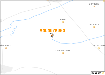 map of Solov\