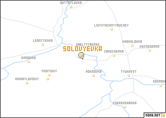 map of Solov\
