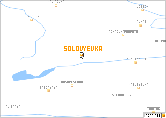 map of Solov\