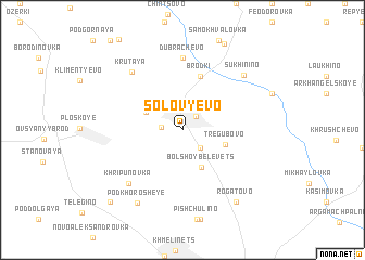 map of Solov\