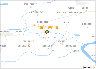 map of Solov\