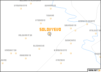 map of Solov\