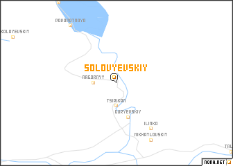 map of Solov\