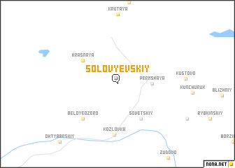 map of Solov\