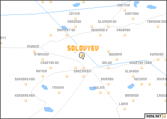 map of Solov\