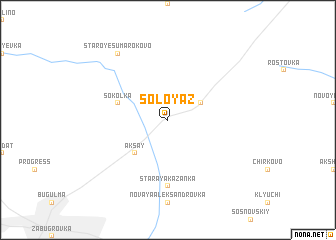 map of Soloyaz\
