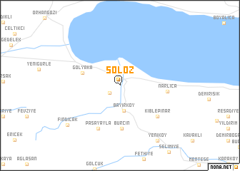 map of Sölöz