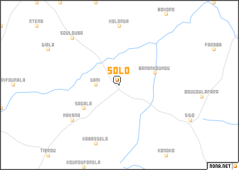 map of Solo