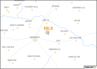 map of Solo