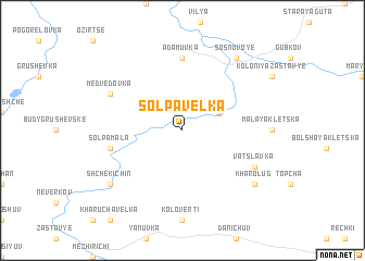 map of Solpa Velʼka