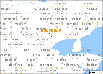 map of Sølperup