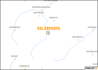 map of Solsam-dong