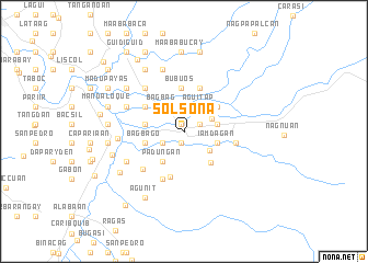 map of Solsona