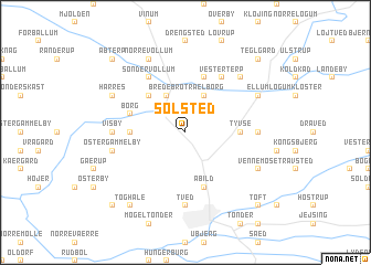 map of Sølsted