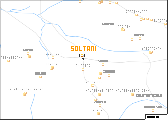 map of Solţānī
