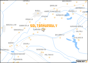 map of Soltanmuradly