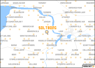 map of Soltborg