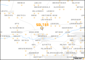 map of Sölten