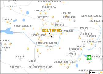 map of Soltepec