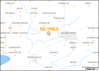 map of Solt-palé