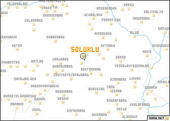 map of Solūklū